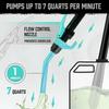 Electric Oil Pump Portable Car Siphon Petrol Fuel Siphon Liquid Transfer Pump Handheld Pump Battery Operated Water Gas Tools