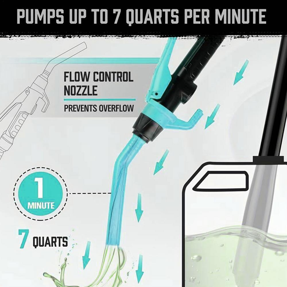 Electric Oil Pump Portable Car Siphon Petrol Fuel Siphon Liquid Transfer Pump Handheld Pump Battery Operated Water Gas Tools