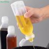 300/500ml Bottle Kitchen Plastic Condiment Squeeze Bottles BBQ Sauce Kitchen Olive Oil Squirt Bottle 4Pcs