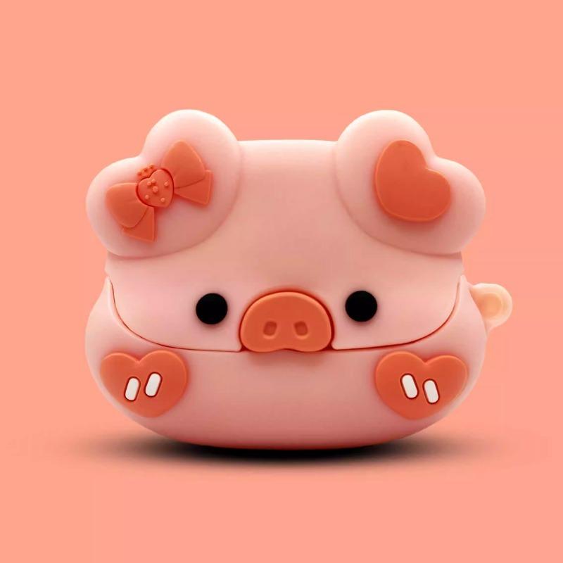 Silikonové pouzdro pro Baseus Bowie M2S 3D Kreslené Roztomilé Nárazuvzdorné Pouzdro Ochranný Kryt Baseus M2S Pro se Závěsem