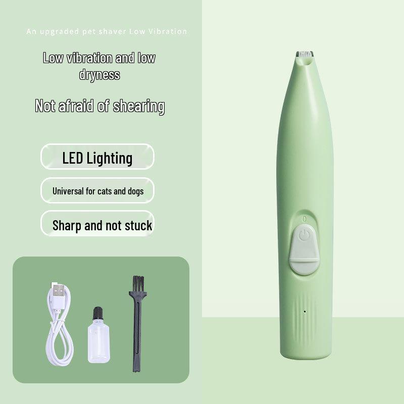 Electric Pet Paw Hair Trimmer for Cats and Dogs