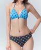 Kolallikeu Pop Dot Reverse Bikini Blue