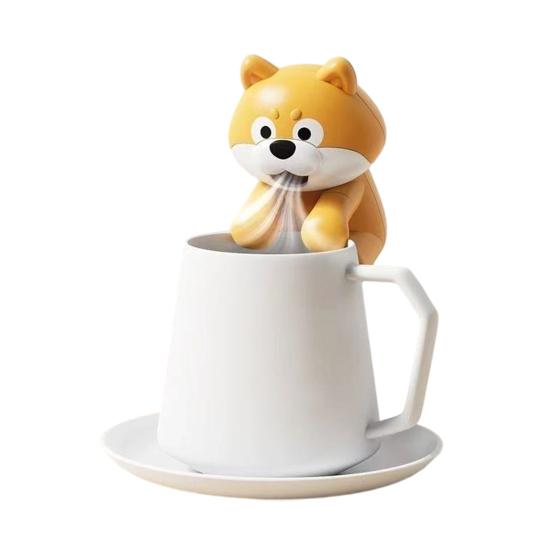 Cute Cat Dog Mini Portable USB Handheld Fan Food