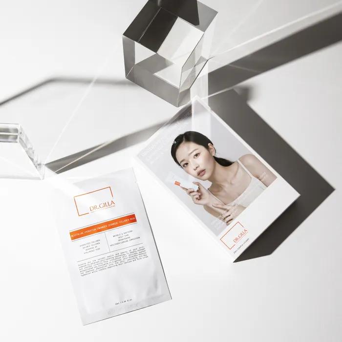 Dr. Gila Revitaluxe Hydration Unenhancer Ceramide Collagen Mask 10 Sheets