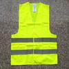 Fluorescent Green Reflective Vest Sleeveless Tops Traffic Running Safety Reflector with Reflective Stripe