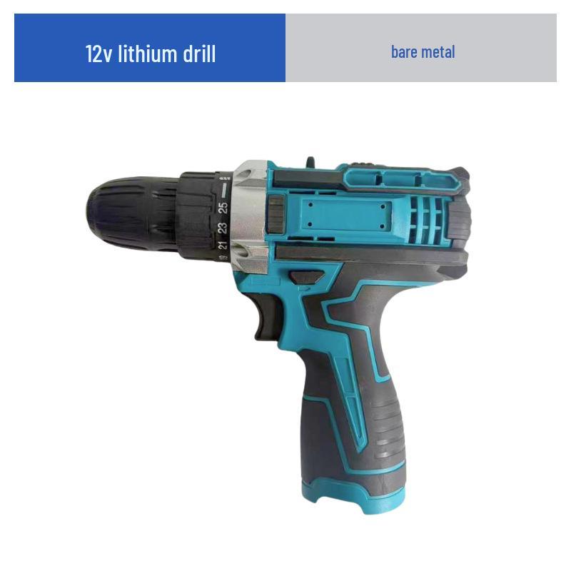 Cordless Multifunctional Electric Screwdriver & Rechargeable Drill Set with Lithium Battery