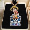 ONE PIECE Flannel Blanket Cool Print Perfect For Home Bed Sofa Chair Travel Picnic -HE18