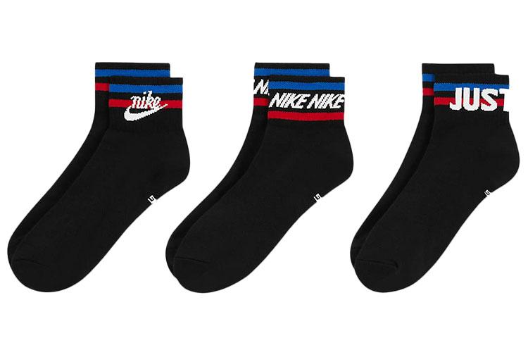 Nike Ankle Socks Unisex Black Couple s DX5080-010 S