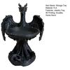 3D Printed Storage Tray, Matte Black Resin Flying Dragon Shape, Dustproof Jewelry Organizer, for Ring Earring Home Decorative