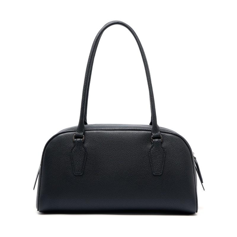 Row Boston Bowling Bag Leather Women's Handheld Single Shoulder Luxury Underarm