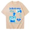 2026 Summer Unisex Vintage Top  Ana-Mena T-shirt Man Woman Harajuku Short Sleeve O-neck Casual Shirt Hip Hop Streetwear Top