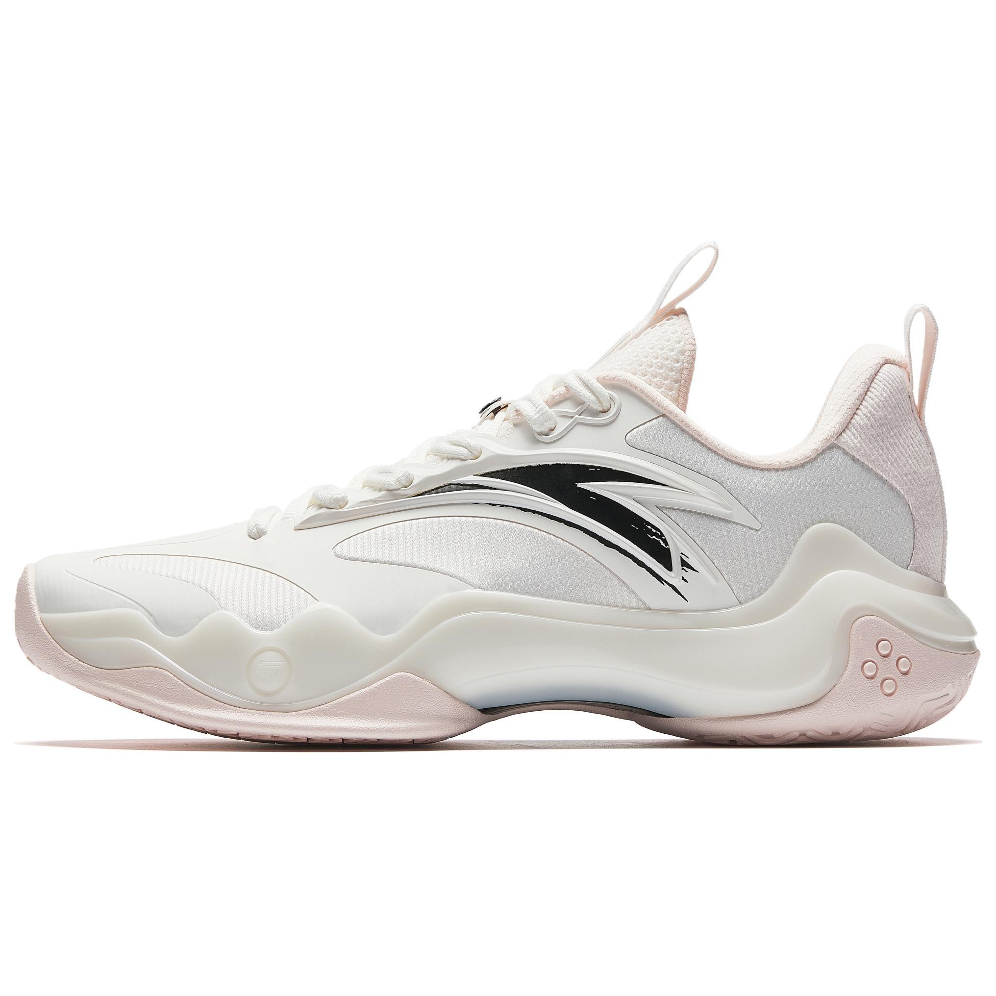 ANTA Shock Wave 4 White Pink Men s 912511607Q-1 EU 42