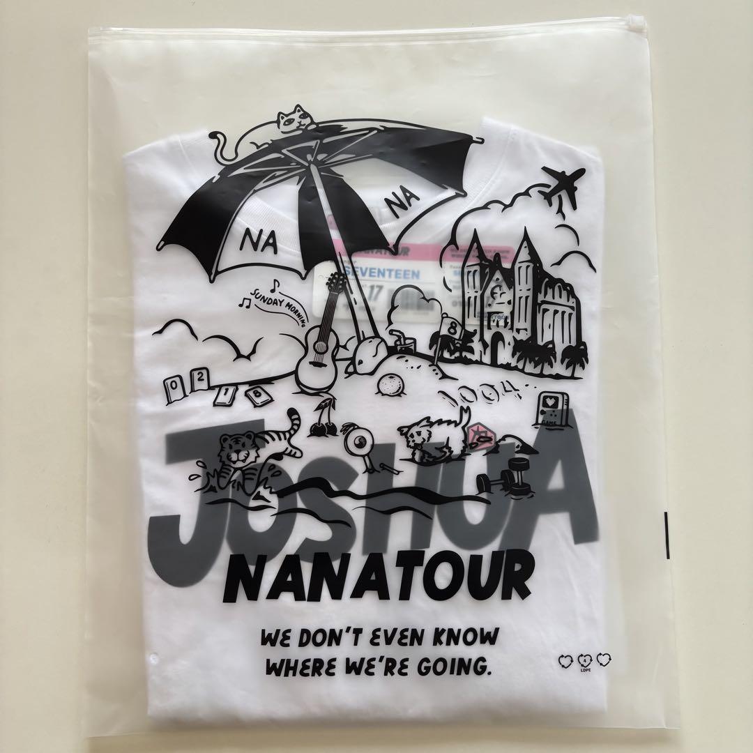 

[USED] SEVENTEEN NANATOUR T-shirt Joshua