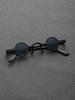 1PC Fashion Small Round Plastic Frame Women Hip Hop Sunglasses For Men Daily Life Shades Eyewear Accessories.