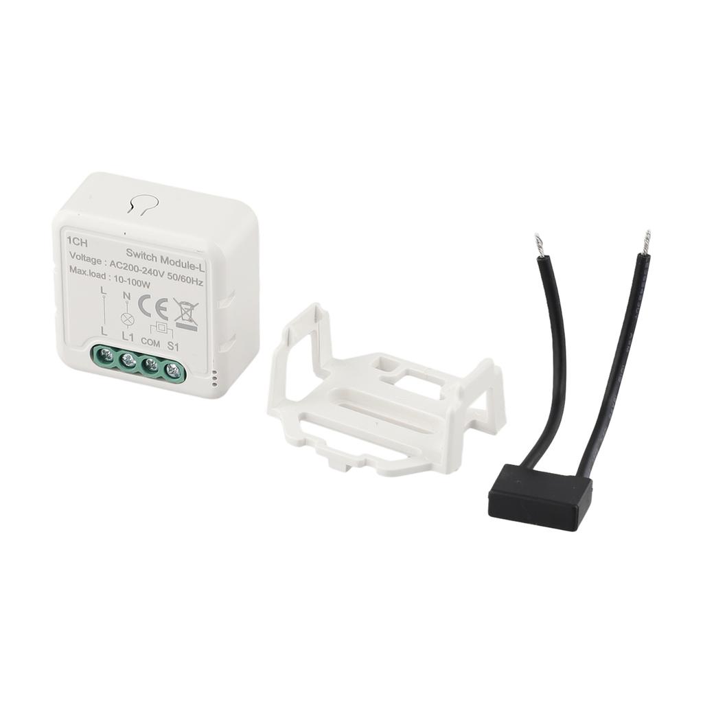 No Neutral Conductor Required for Tuya For ZigBee For Smart Light Switch Module with Remote Control Capability