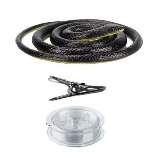 Simulated Snake Toy 31.5/47.2 Rubber Snake Inch Realistic 80cm