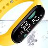 M9 Electronic Watch LED Touch Control Waterproof Casual Multifunctional Week Time Display Lightweight Men Women Unisex Sports Bracelet for Kids