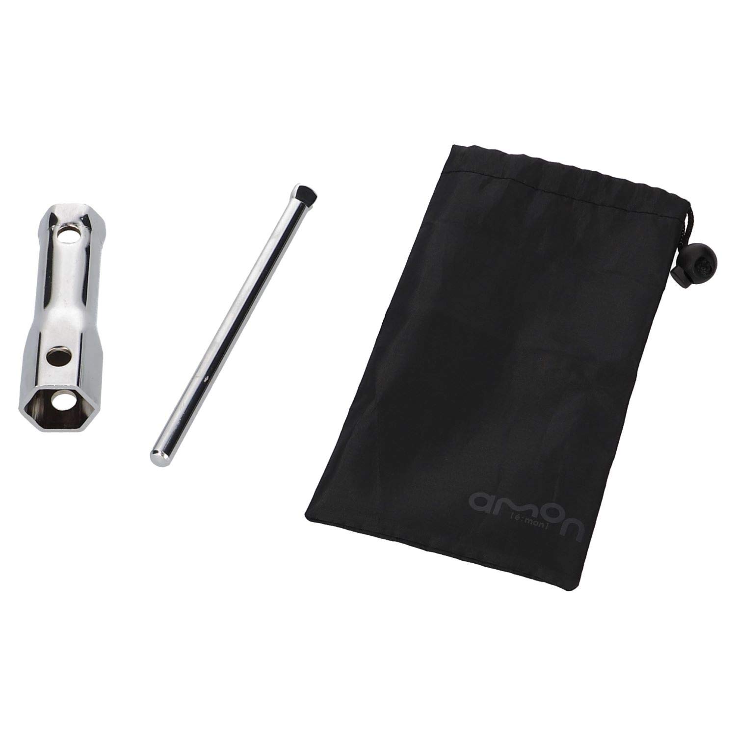 

Amon Spark Plug Wrench for Motorcycles with and 21mm with Convenient Storage Model 8844 (Compatible 16mm, 18mm, Plugs) Bag,