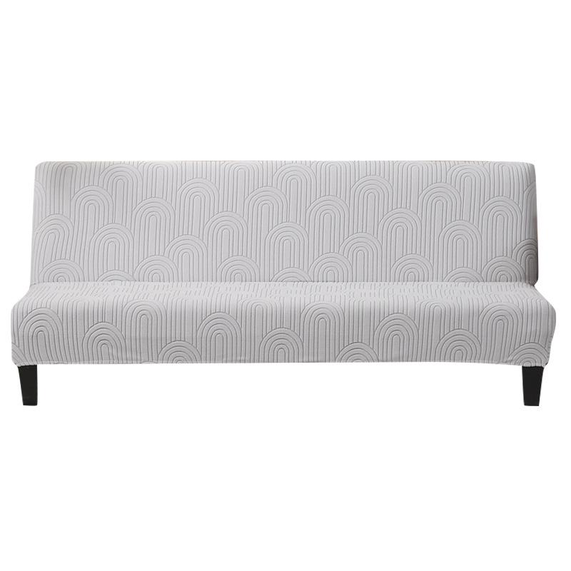Thickened Anti-Slip Foldable Armless Sofa Bed Cover - Universal Fit, Full Coverage