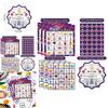 Diwali Festival Bingo Card Game Set With Stickers Call Cards For Family Celebration