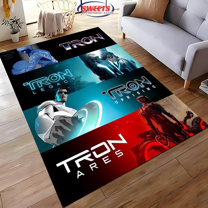 17 Styles TR0N: ARES Printed Carpet Living Room Bedroom Sofa Large Area Decorative Mat Kids Play Non-slip All Seasons Rugs Gift