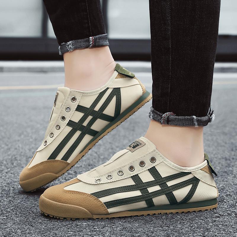 Venda imperdível Sapatos casuais masculinos clássicos Tênis de lona respiráveis Tênis masculinos Superstar brancos Sapatos baixos Tênis leves de grife para homens