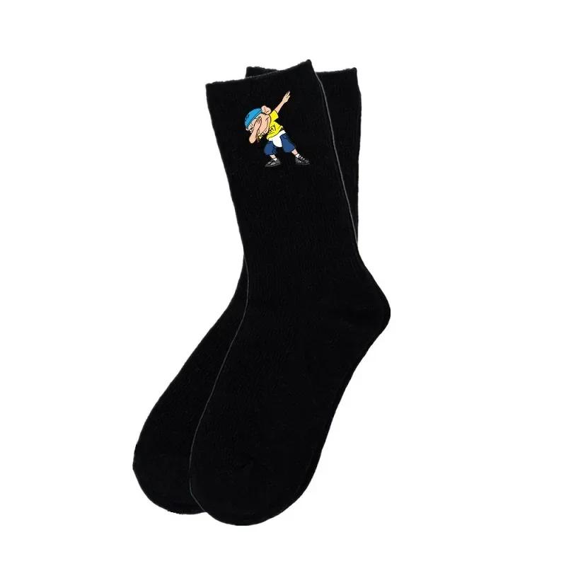 Jeff Socks Christmas New Year's Crazy Wholesale for Kids Fashion Personality Comfort Breathable Cotton Socks