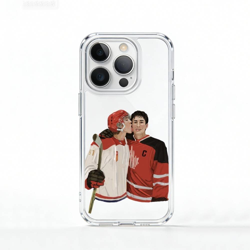 I-Ice Hockey H-Heated R-Rivalry Phone Case For iPhone 17 16 15 14 13 12 11 Mini Pro Max Plus Transparent Cover
