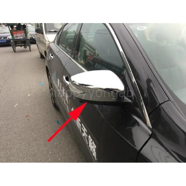 Хромированная накладка на боковые зеркала заднего вида для Nissan Altima 2016-2018, 2 шт.