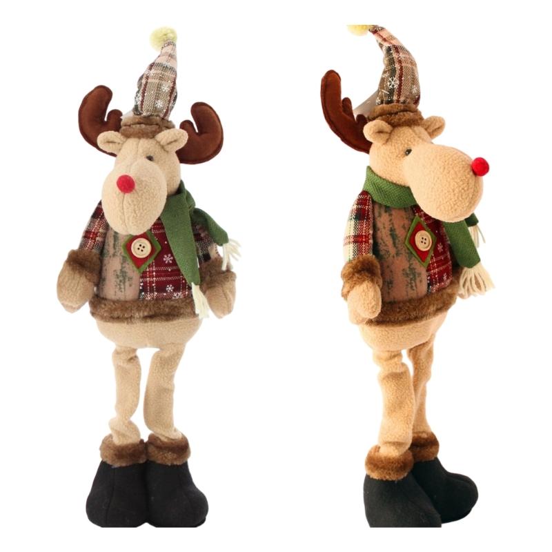 Christmas Decoration Dolls Christmas Dolls Christmas Reindeer Ornaments