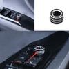 18-21 Rearview Mirror Adjust Knob For Toyota Camry Black Aluminum Button Cover