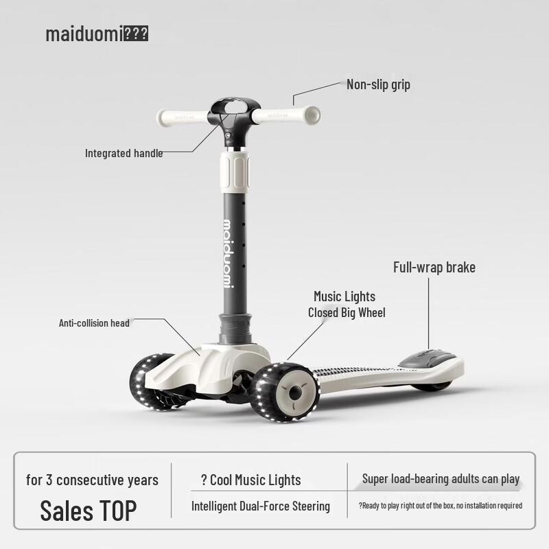 ZOCO Kids Foldable Scooter