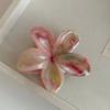 Hair Claw Flower Shape Stable Grip Summer Back Head Hair Clip Bright Color Non-Slip Shower Hair Claw Hair Accessories