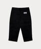 Sseomweeobeoteo Slit Biker Pants - Black