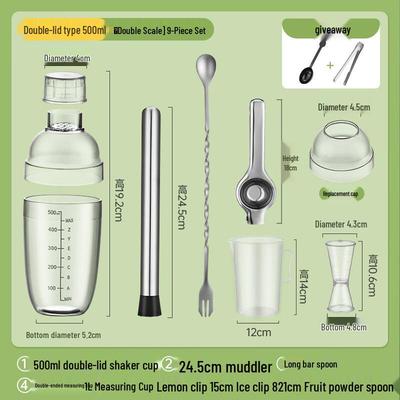 Handton Cocktail and Beverage Shaker Set