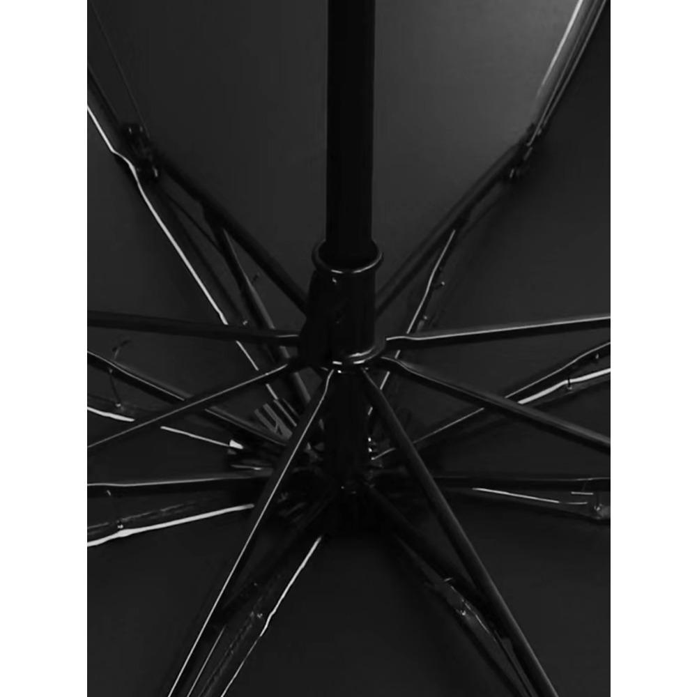Lotus-Kante Blumen-Design Sonnenschirm, Dreifach faltbarer UV-Schutz und Sonnenschutz Faltbarer Sonnenschirm