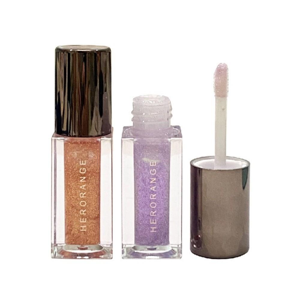 Sparkle Long-Lasting Lip Gloss Moisturizing Non-Fading Liquid Lipstick Non-Sticky Watery Lip Glaze for Women
