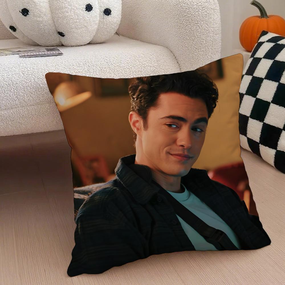 PPaxton HallYoshida Cushion Cover Throw Pillow Cover Hidden Button Durable Polyester Chair Cushion