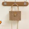 Woven Straw Bags Women's Handbags Bohemian Chic Multi-functional Handbag for A Beach Chain Crosshody Shoulder Bag
