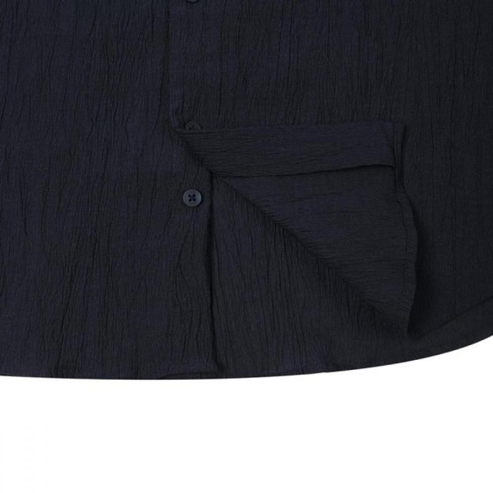 DakS Men S Regular Fit pleatS Solid polyeSter Blend Shirt dmp1Shcl751n1 