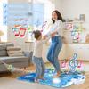 Frozen Toy Dance Mat for Girls - Electronic Dance Mat with Wireless Bluetooth, Light-Up LED, Kids Musical Dance Floor Mat, BirthdayChristmas Gift for