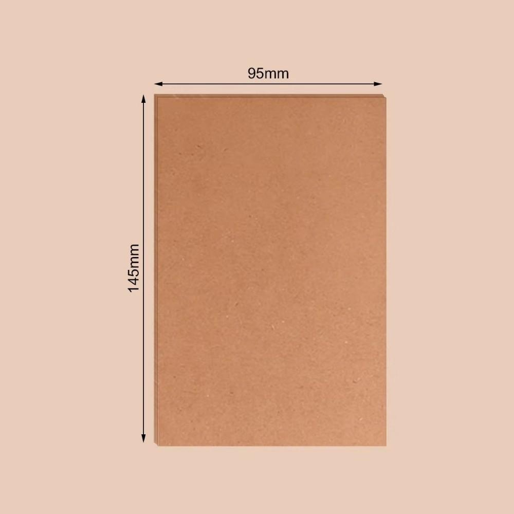50pcs Hand Graffiti Kraft Paper Blank Gift Postcard New Cardboard  Message Card