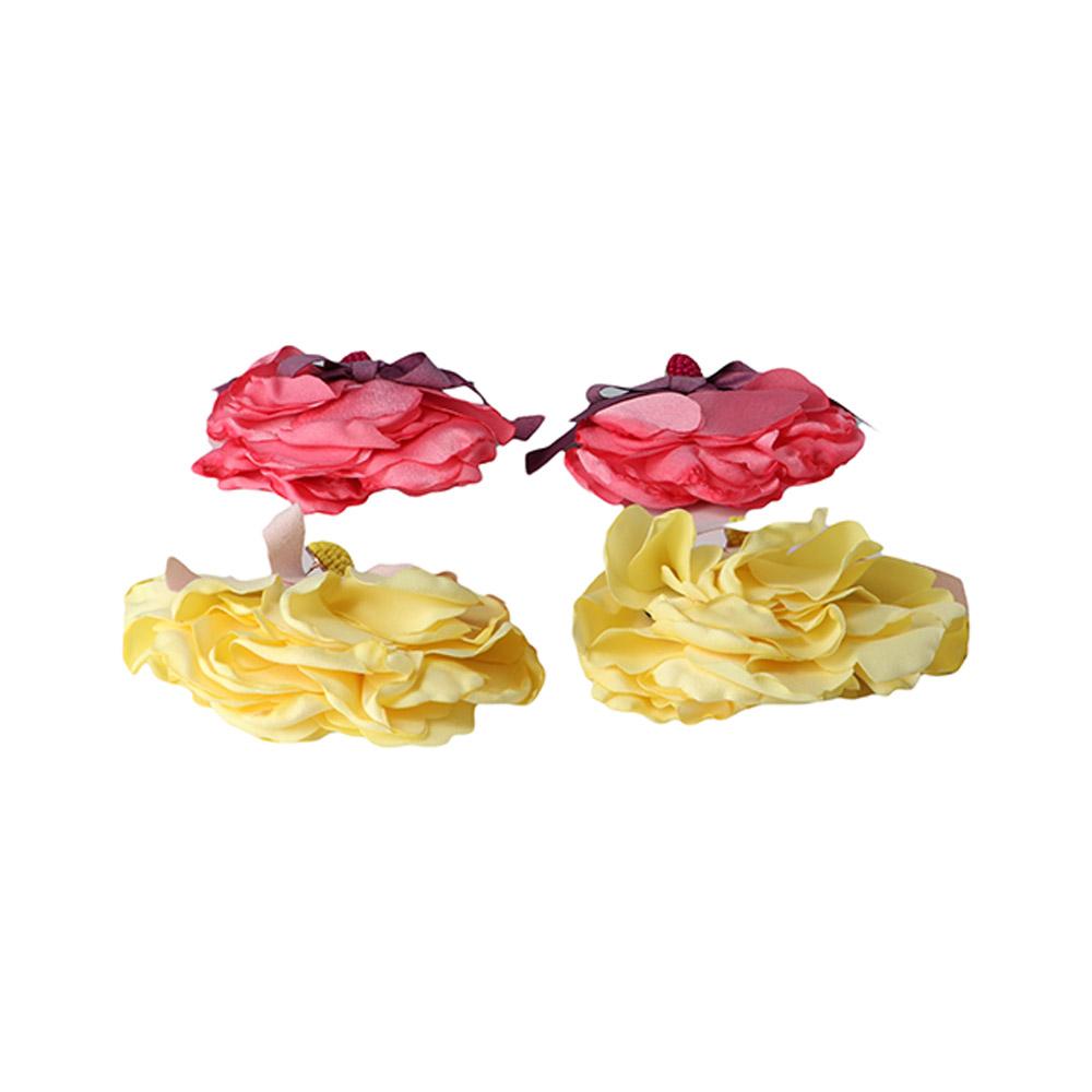 Earrings Korean Style Accessories Exaggerated Colorful Flower Earrings Classic Romantic Earrings