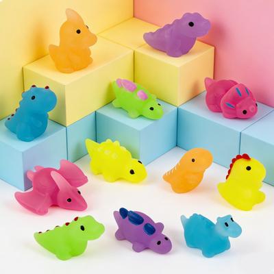 Mini Dinosaur Squeeze Toy Anxiety Relief Cartoon Dino Sensory Toy Soft Stretchy Stress Ball Home Office Worker Relaxation Tool