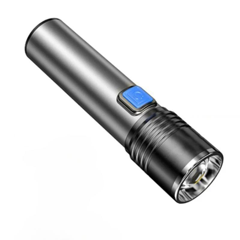 395nm UV Flashlight Blacklight Zoomable USB Rechargeable UV Light Ultraviolet Flashlight for Pet Urine Detector Resin Curing
