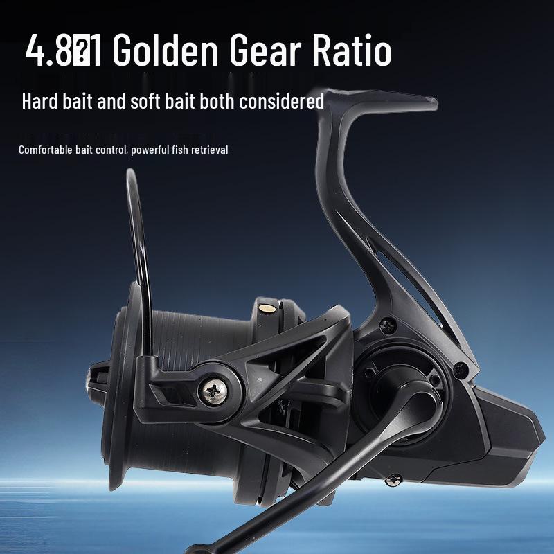 Mulineta spinning NGK 10000 complet metalică pentru lansare lungă, pentru pescuit lin la mare și cu ancoră