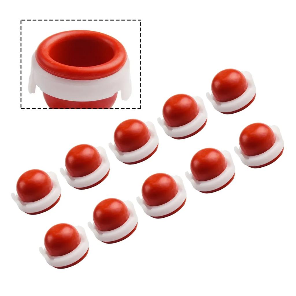 10 Stück Primerbirne Für-Briggs & Für-Stratton 694394 494408 Passend für Sprint & Classic Motoren Teile Vergaser-Kit Primer Glühbirne