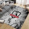 CSD Colo‑Colo Flannel Pattern Square Carpet,Area Rug,Carpet Rug for Living Room Bedroom Sofa Playroom Decor,Non-slip Floor Mat
