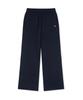 Women'S Wide Fit Fleece-Lined Sweatpants Navy