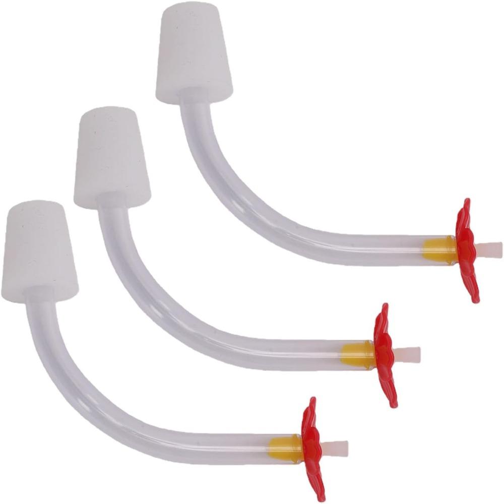 3PCS Rubber Stopper Floral Feeder Tubes ABS DIY Bird Feeder Tubes DIY Custom Feeders